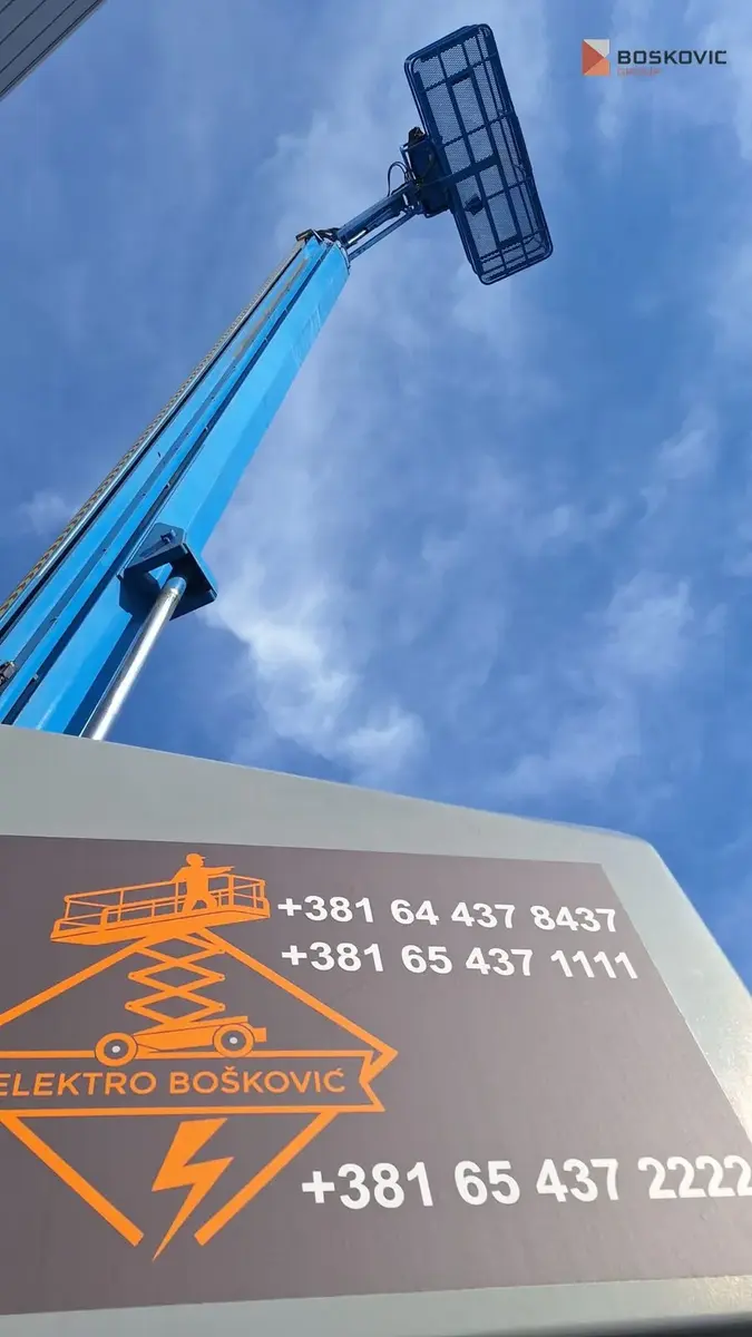 Zglobna platforma Genie • S85 • 7