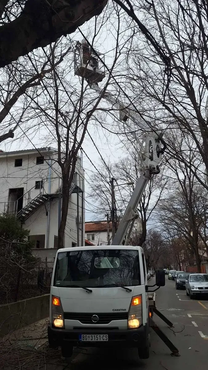 Auto dizalica sa korpom Nissan • Cabstar 20m • 11