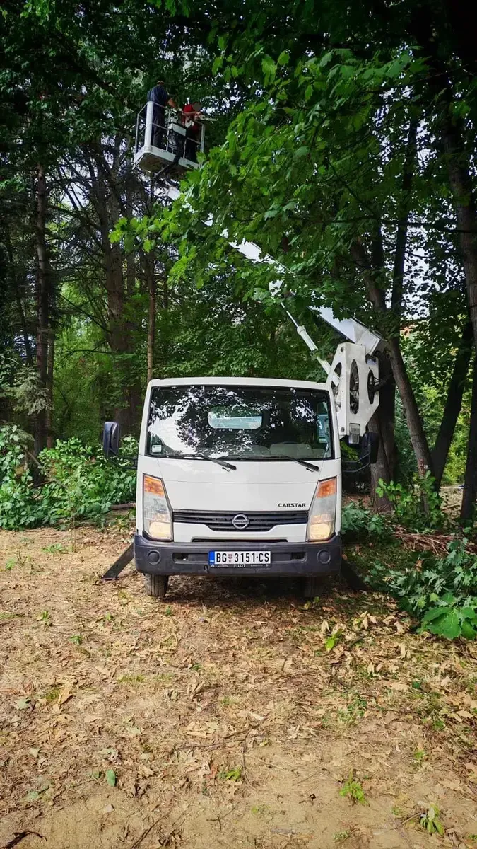 Auto dizalica sa korpom Nissan • Cabstar 20m • 16