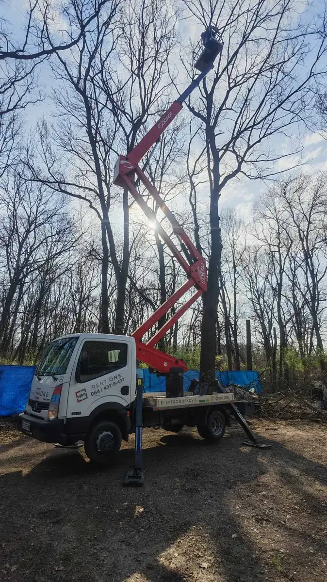 Auto dizalica sa korpom Nissan • Cabstar 24m • 12