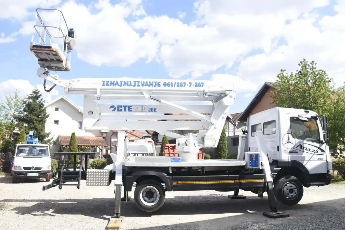 Auto dizalica sa korpom CTE • Zed 26 E • 6