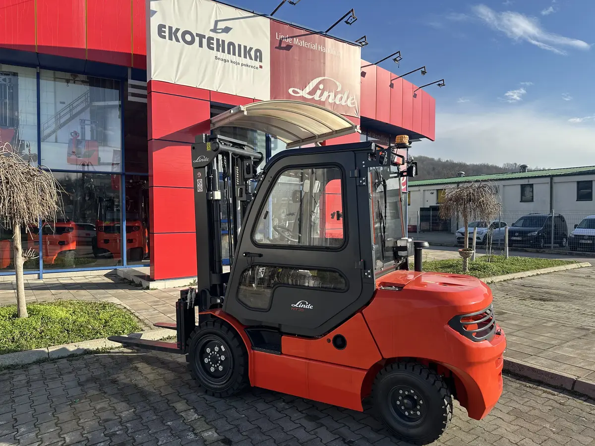Dizel viljuškar Linde • HT35, godište 2025 • 5