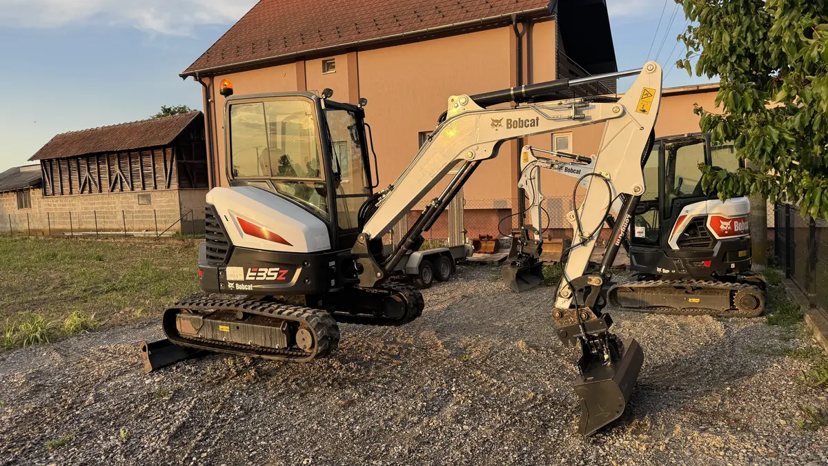 Mini bager Bobcat • E35 2020god., godište 2020 • 9