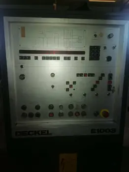 Glodalica Deckel •  E2., godište 1980 • slika 5