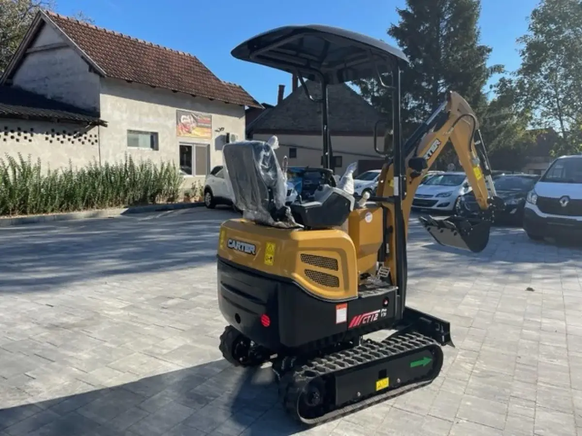 Mini bager Carter •  CT12 Yanmar motor EURO (PILOT) komande, godište 2026 • 3