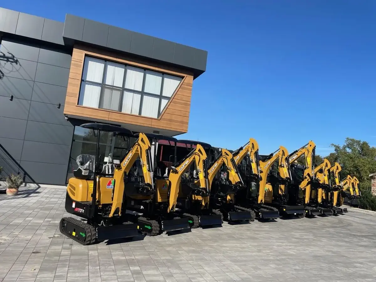 Mini bager Carter •  CT18 Yanmar motor, godište 2026 • 2