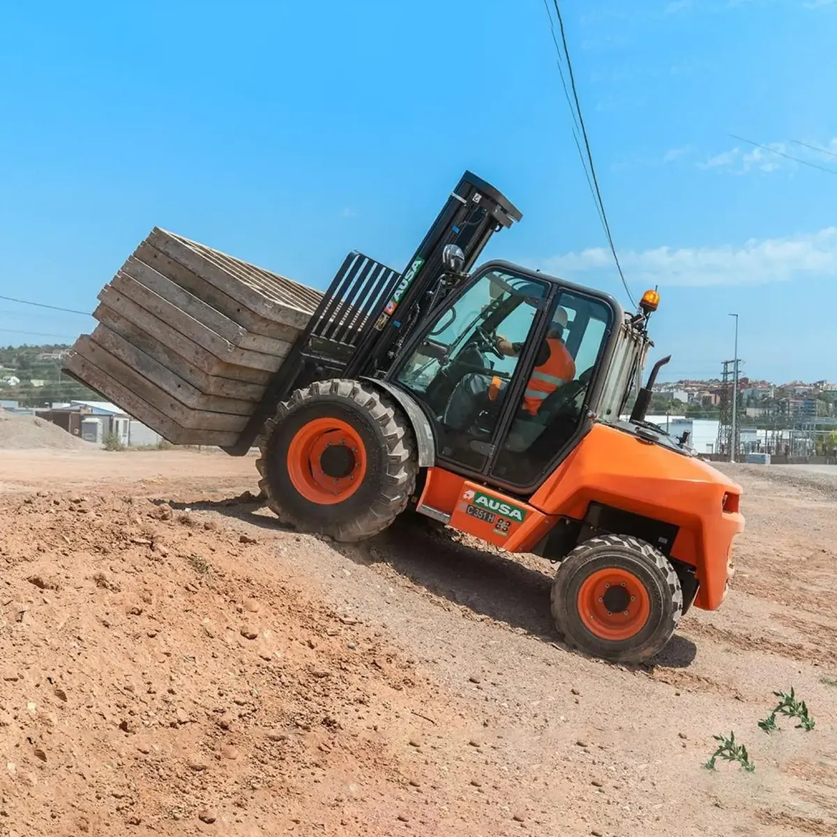Dizel viljuškar Ausa C351H terenski viljuškar, godište 2021 • 4