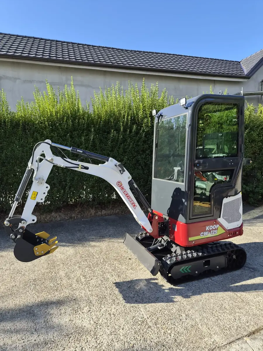 Mini bager Cartiwell • CW 12 S LINE Sa kabinom ili Kacketom, godište 2026 • 5